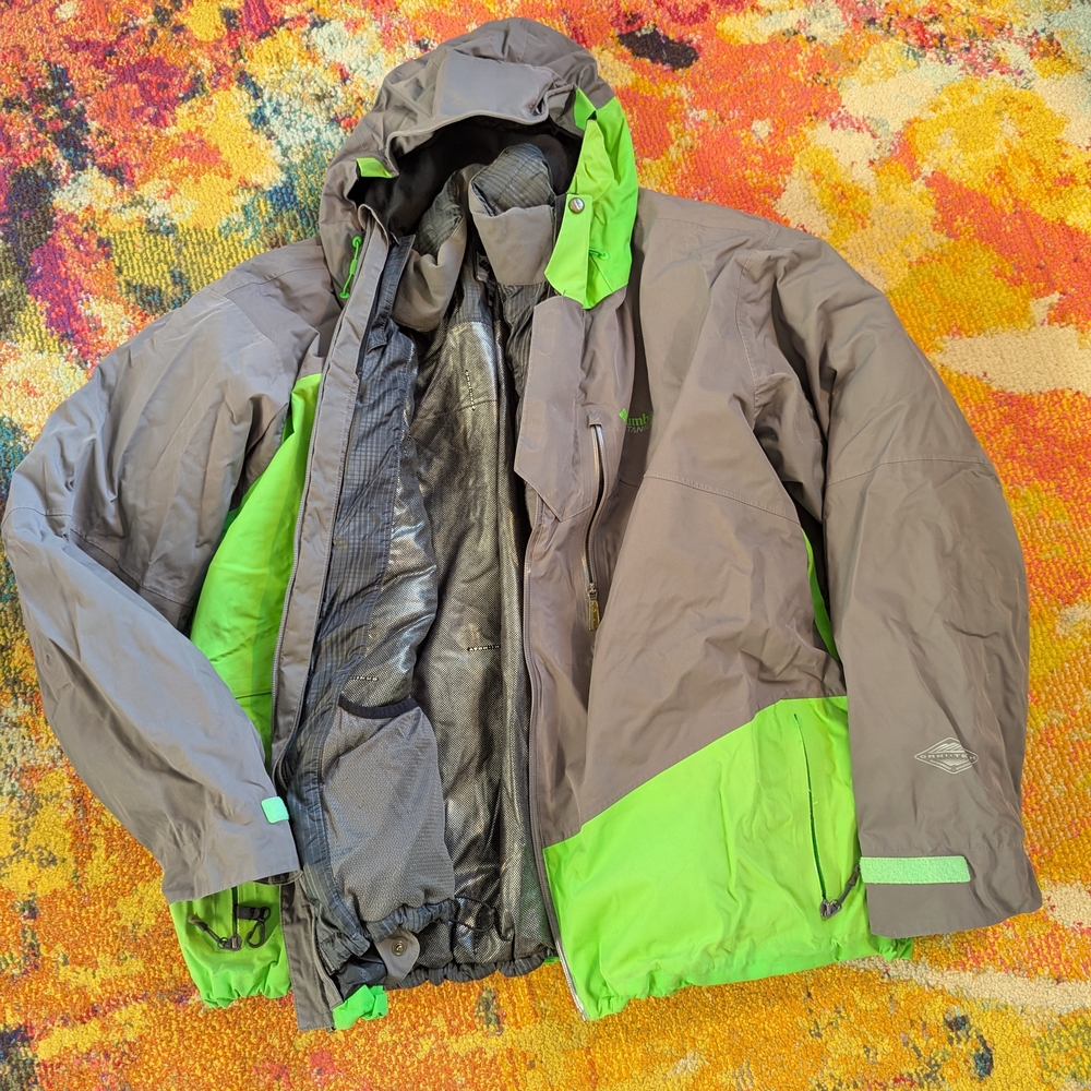 Men's Two-Tone double Layer Ski Jacket